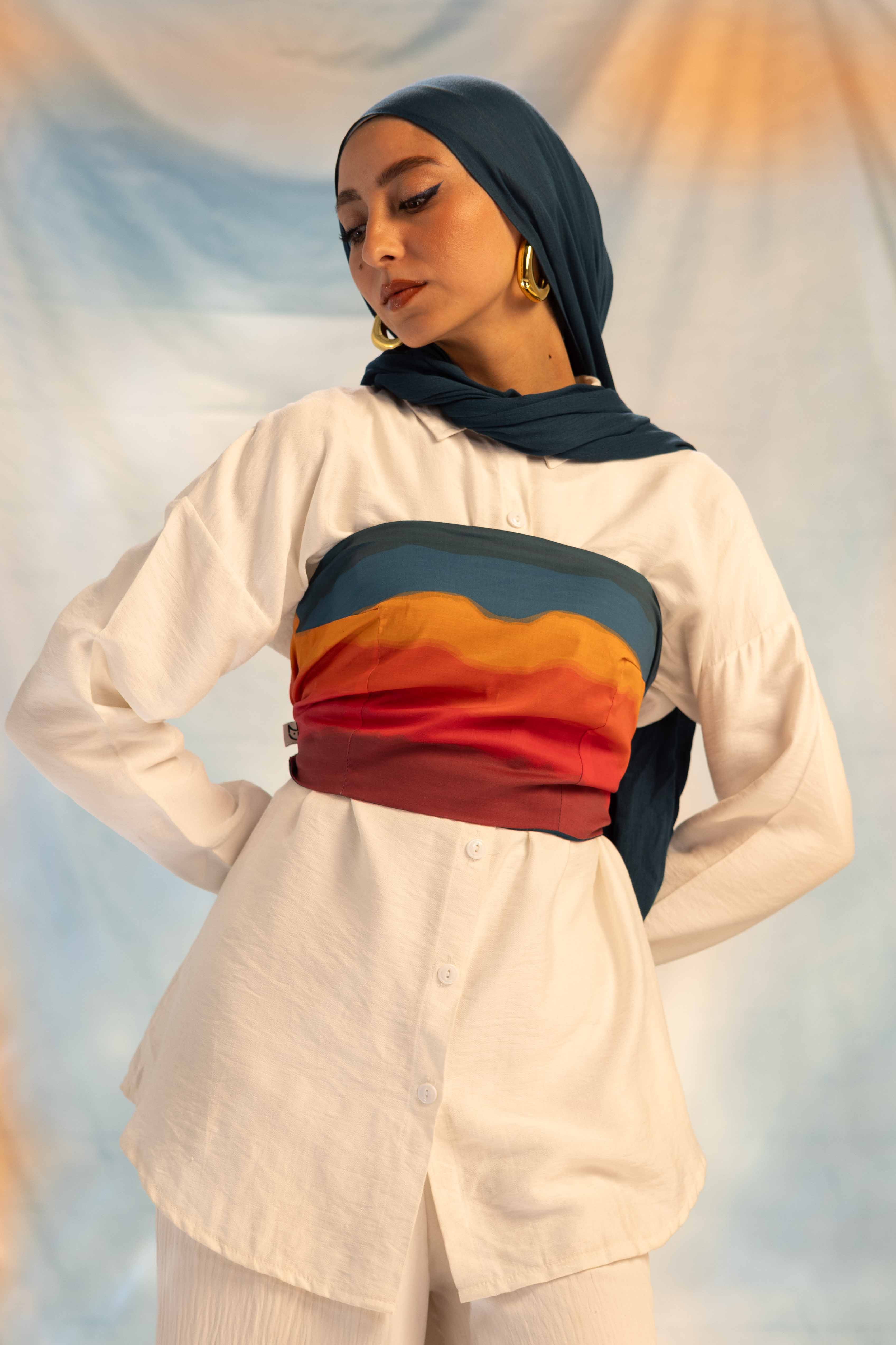 Reversible Corset top