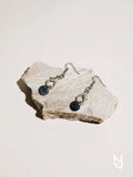 Lock a button Earring