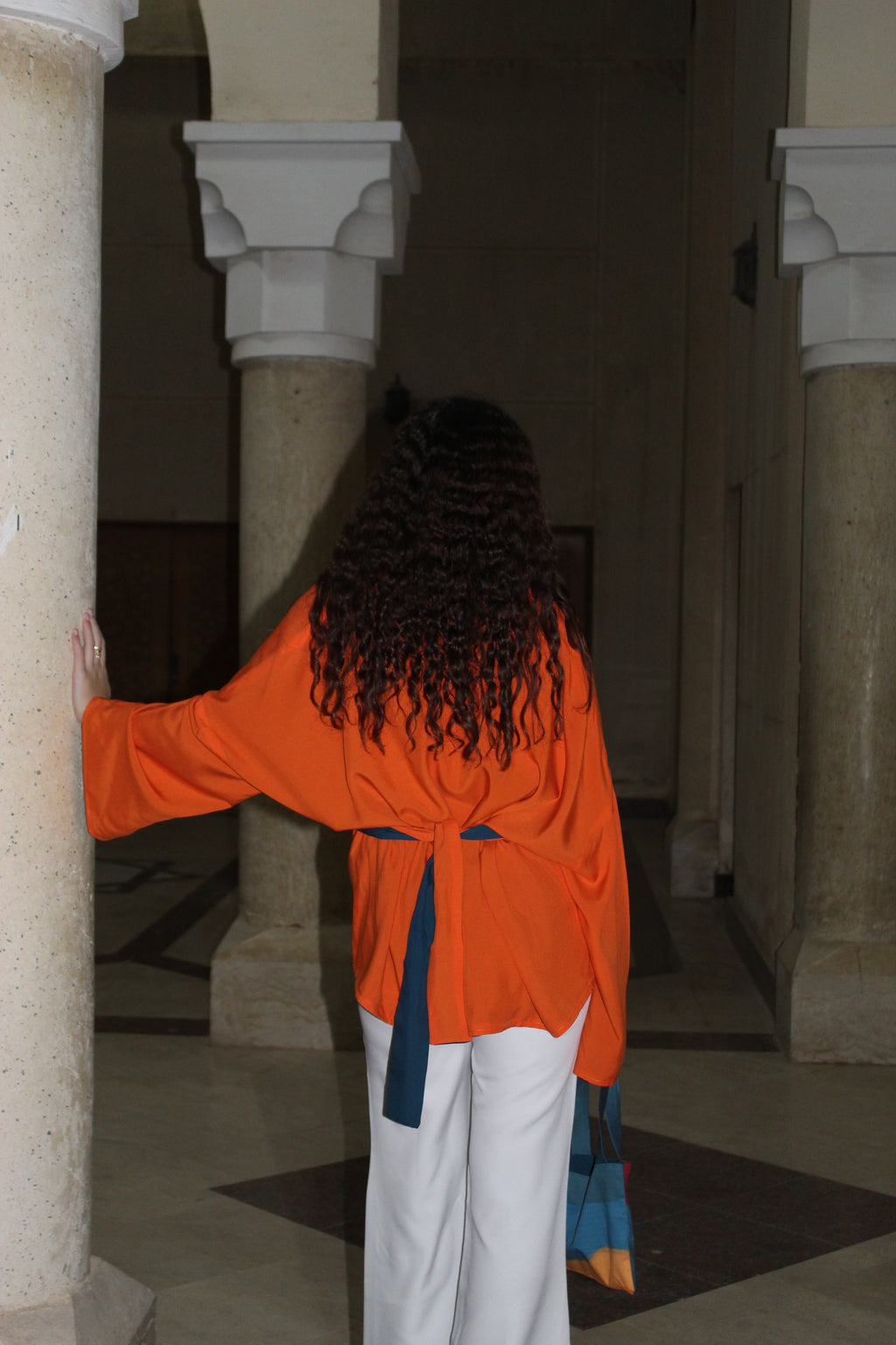 Cardigan to Wrapped Top